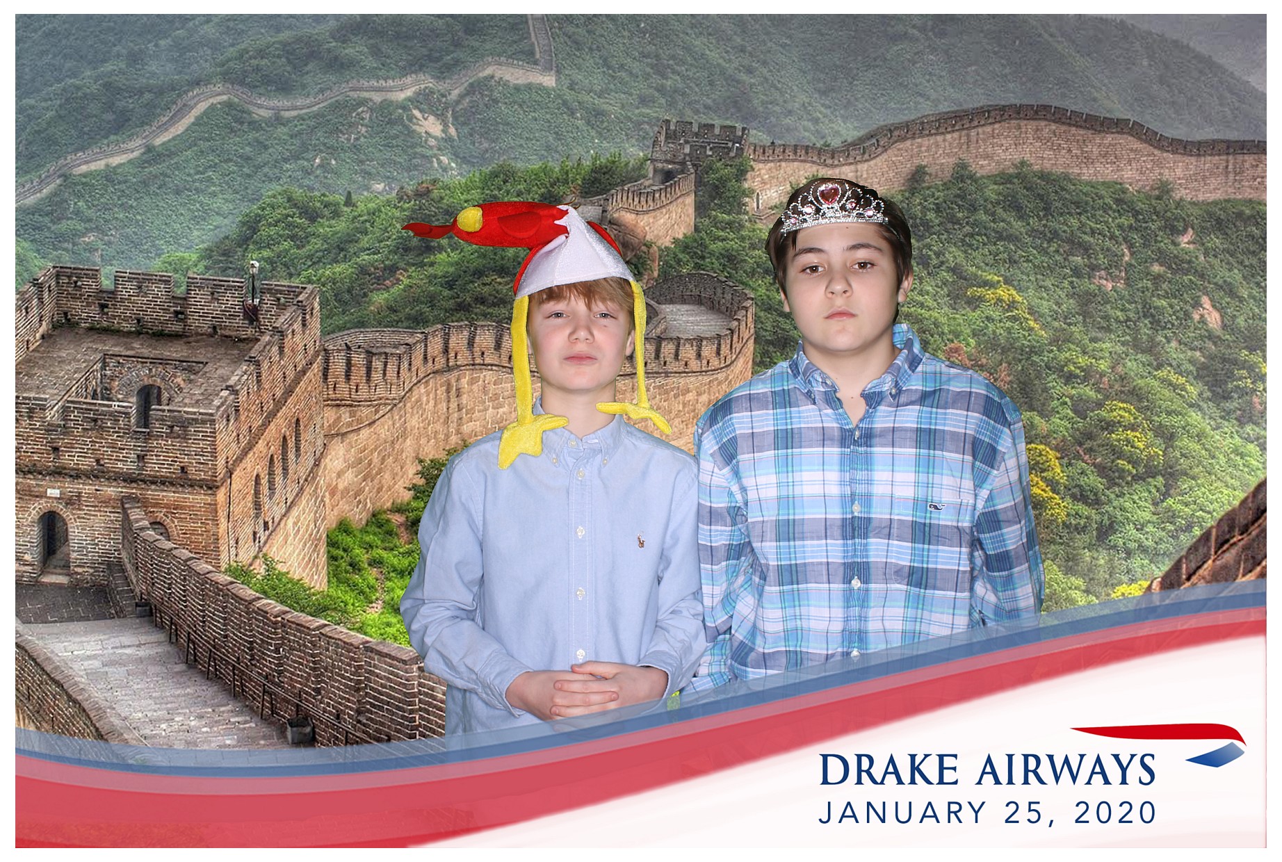 Drake Airways | View more photos from the event at gallery.photoboothcincy.com/u/PhotoBoothCincy/Drake-Airways